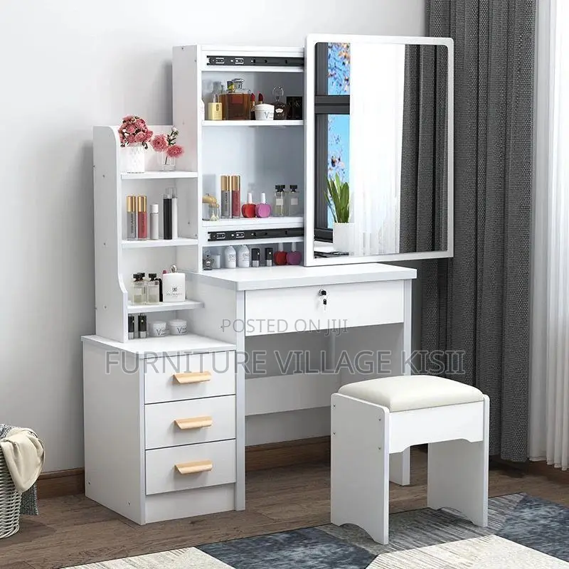 Dressing Table ; Wooden Dressing Table With Mirror