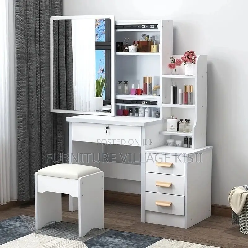 Dressing Table ; Wooden Dressing Table With Mirror