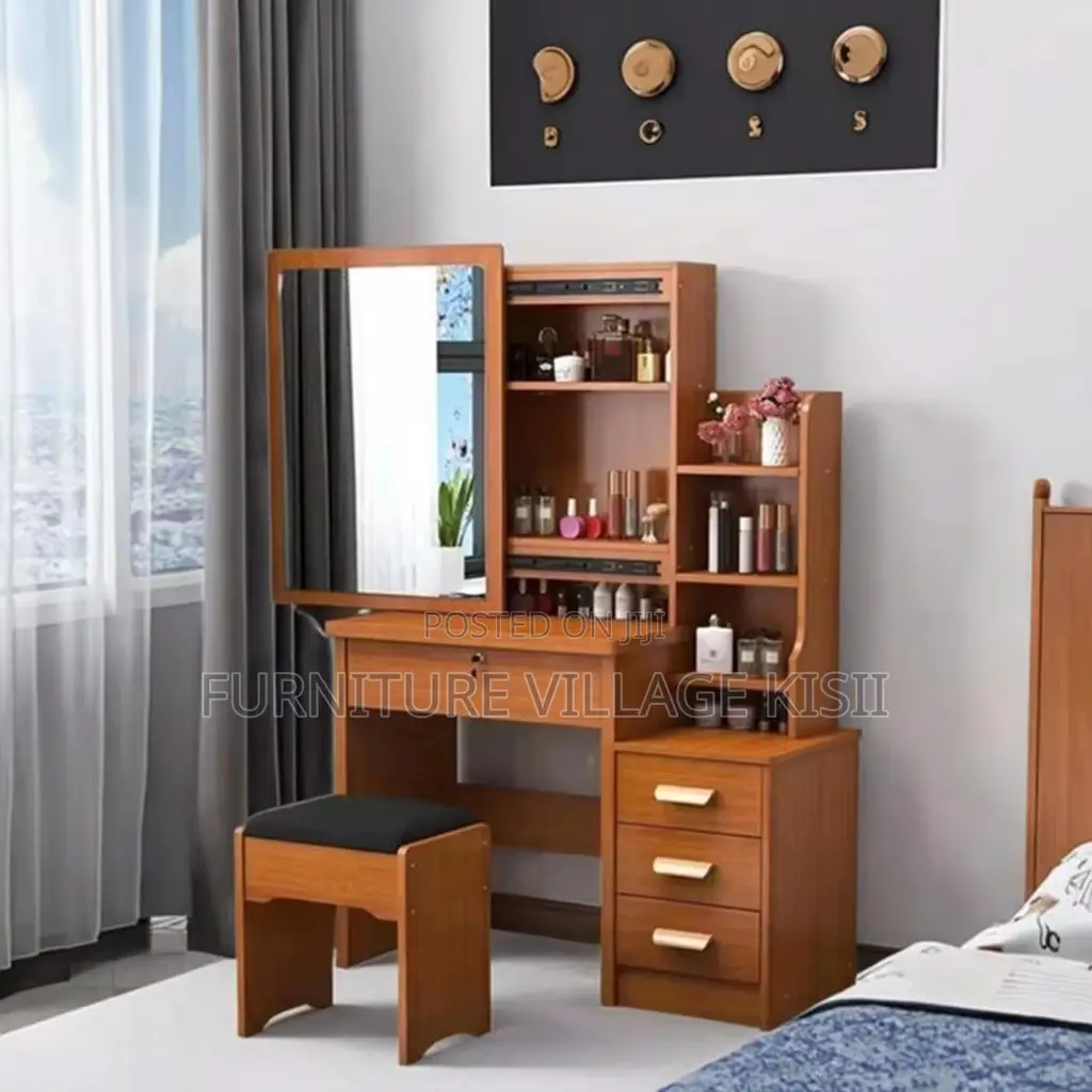 Dressing Table ; Wooden Dressing Table With Mirror