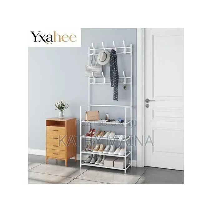Shoe/Hat Rack: A Versatile Storage Rack Designed to Neatly Hats,