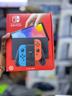 Nintendo Oled Blue/Red Joycons New