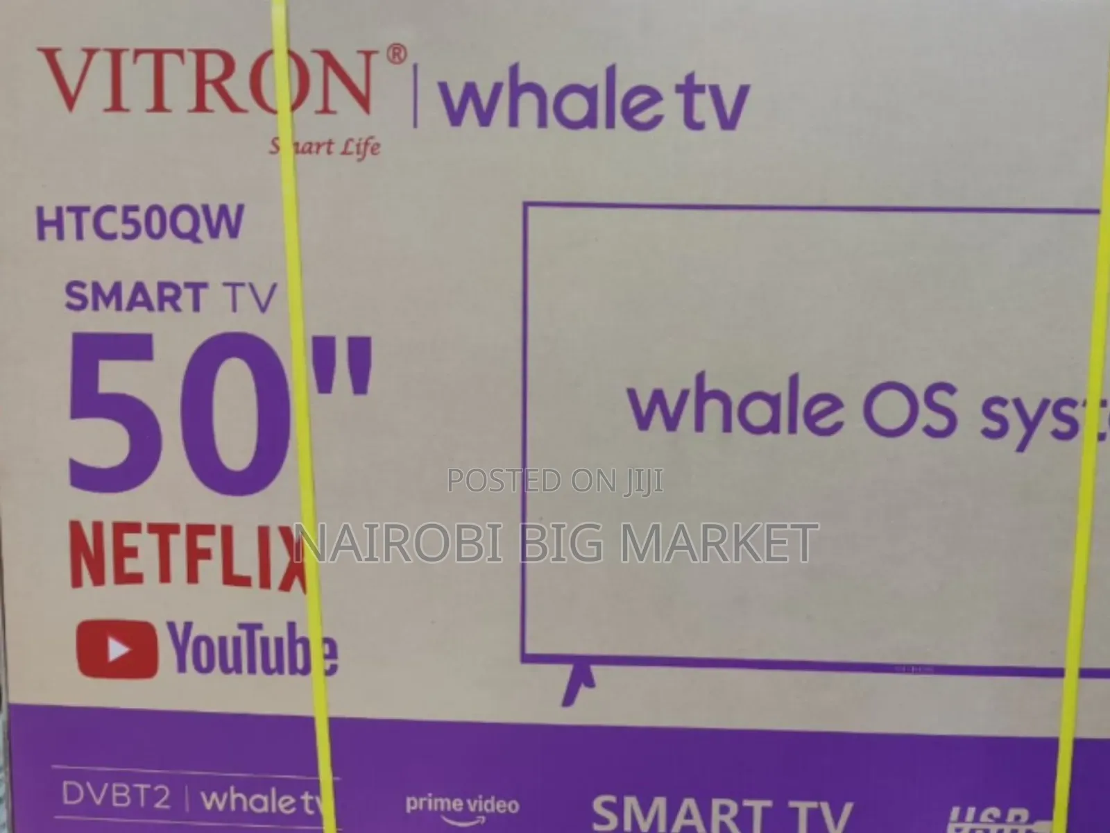 Vitron 50 QLED Smart Whale TV
