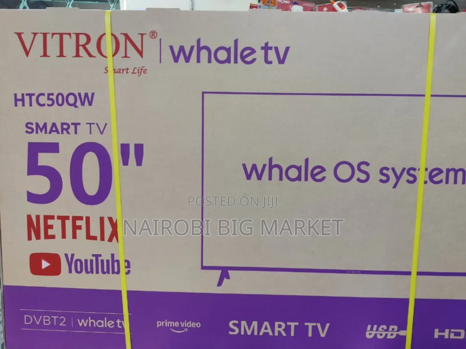 Vitron 50 QLED Smart Whale TV