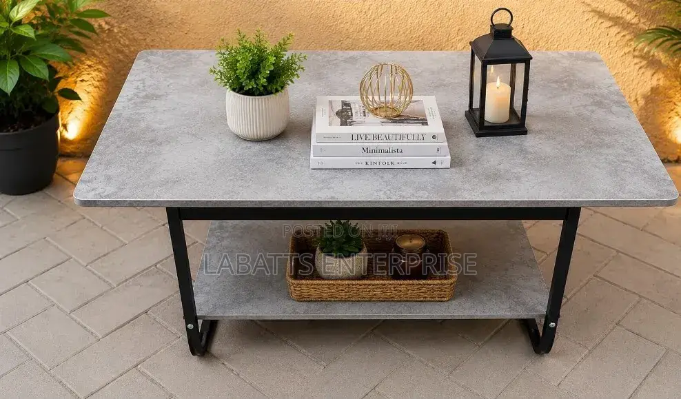 Imported Executive Marble Top Coffee Table
