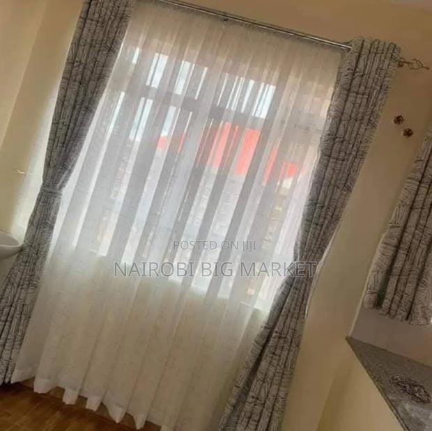 3 Meters Quality Texture Curtains 2 .5m Shears - main view