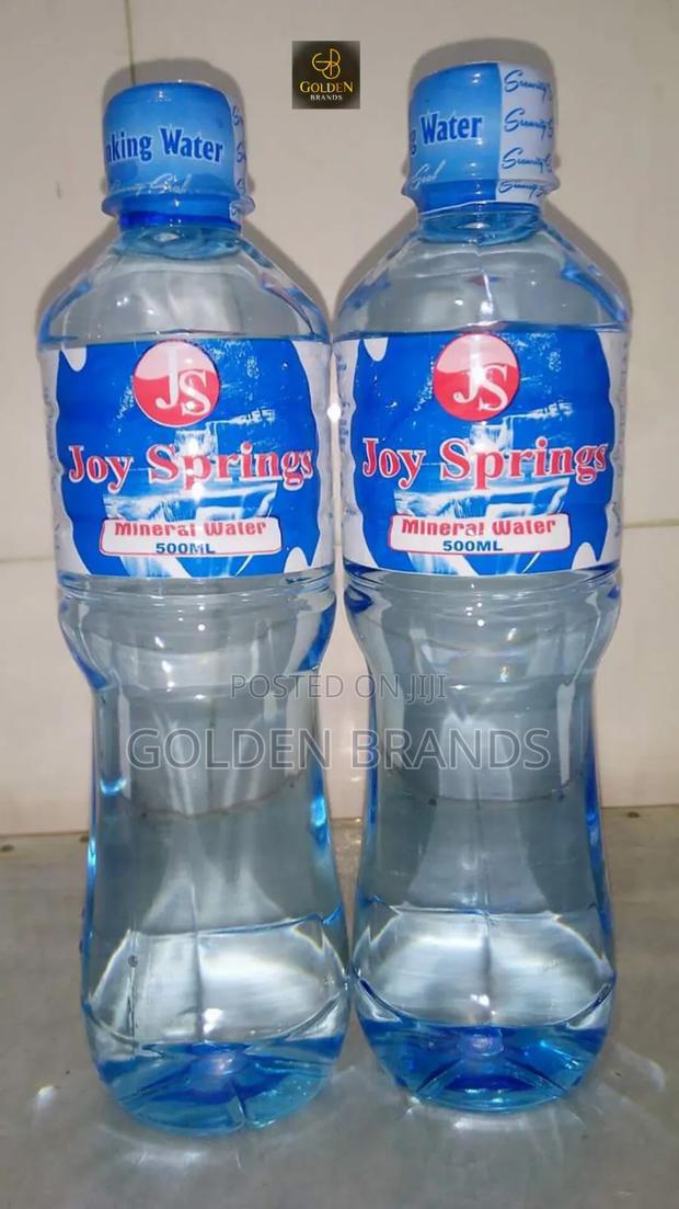 500ml Empty Water Bottles, Half Liter - main view