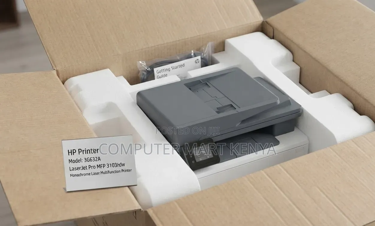 HP LaserJet Pro MFP 3103fdw | Monochrome Laser Multifunction Printer