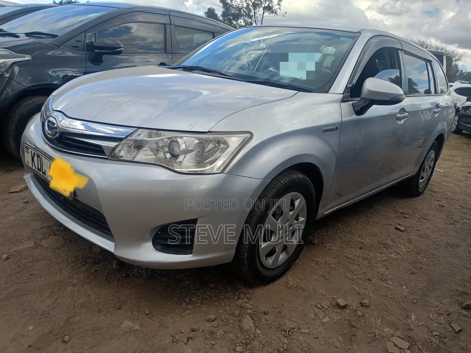 Toyota Corolla Fielder 2015 Silver