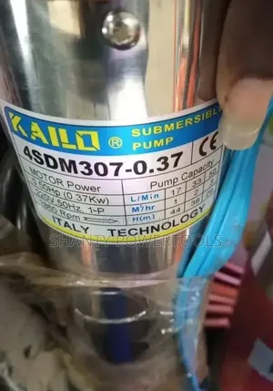 Electric Submersible Pump 0.5hp /44m /Kailo 0.5hp Electric Pump