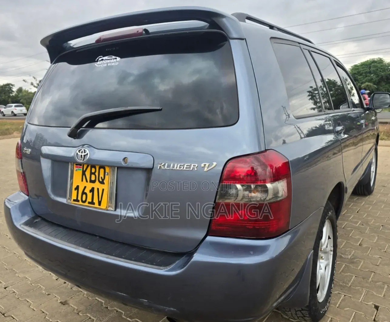Toyota Kluger 2006 Gray