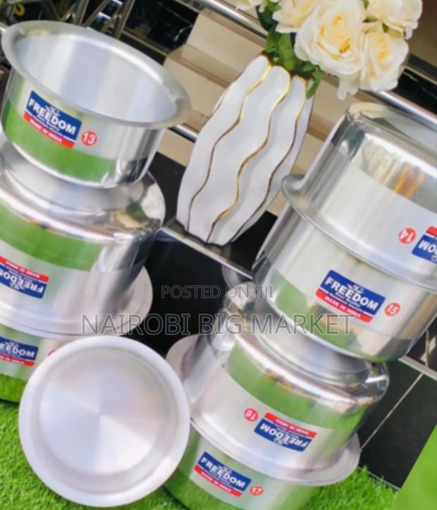 Freedom Sufuria Heavy Duty 8pcs Set