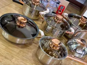 Bosch 12pcs Stainless Steel Cookware
