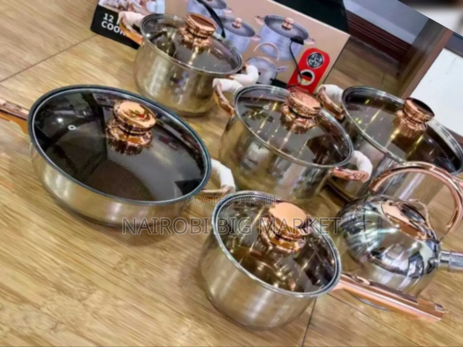 Bosch 12pcs Stainless Steel Cookware