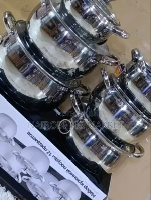 Marwa Yimmitel 12pcs Steel Cookware