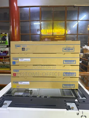 Complete TN321 CMYK Toner Set for Konica Minolta