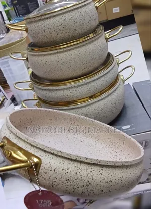9pcs Granite Coating Kitchen Cookware Set