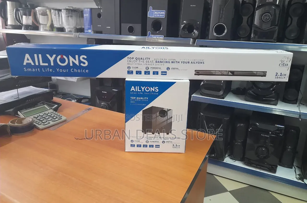 2.1CH Ailyons Soundbar Multimedia Speaker System