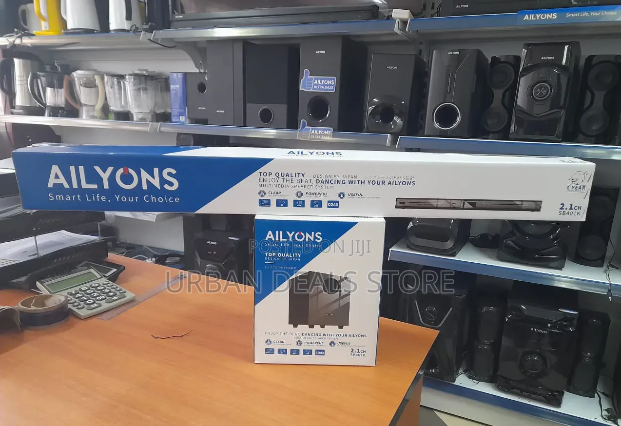 2.1CH Ailyons Soundbar Multimedia Speaker System