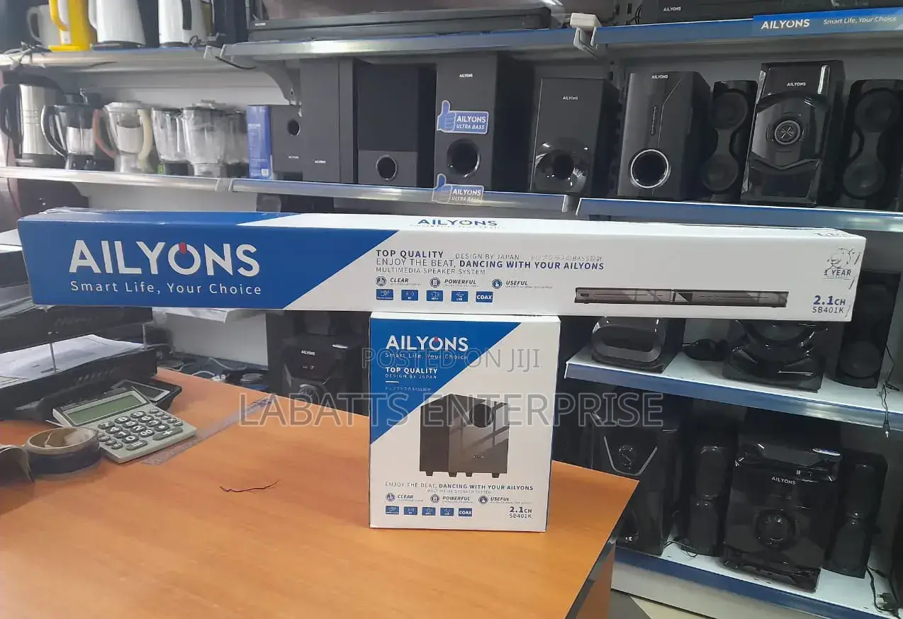 2.1CH Ailyons Soundbar Multimedia Speaker System