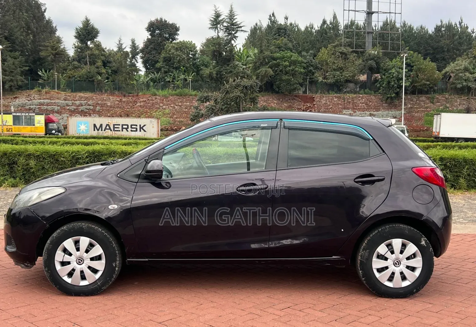 Mazda Demio 2012 Purple