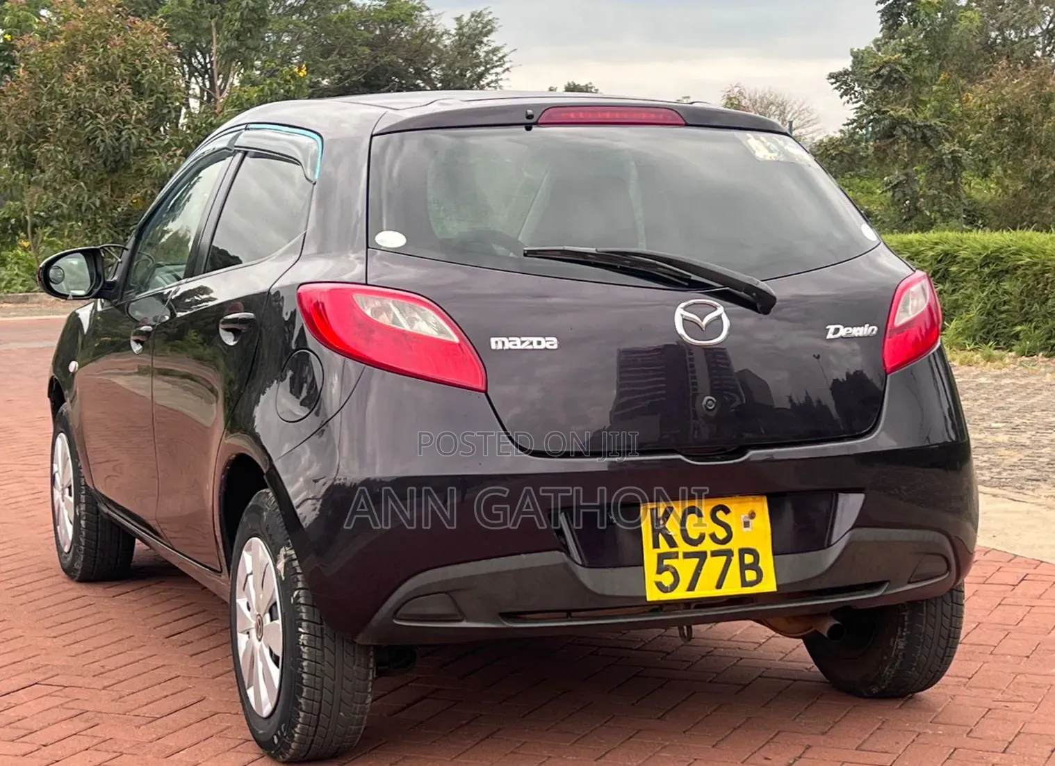 Mazda Demio 2012 Purple