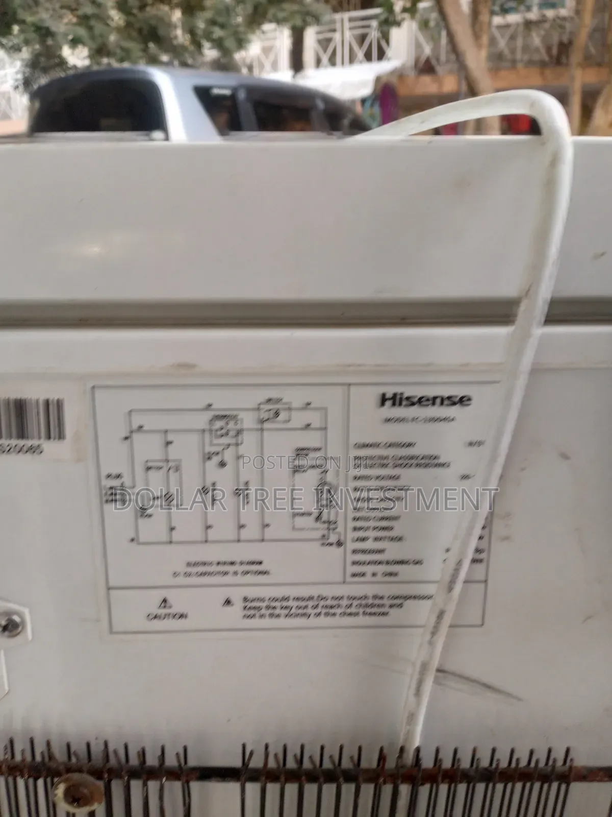 Hisense Chest Freezer 130litres