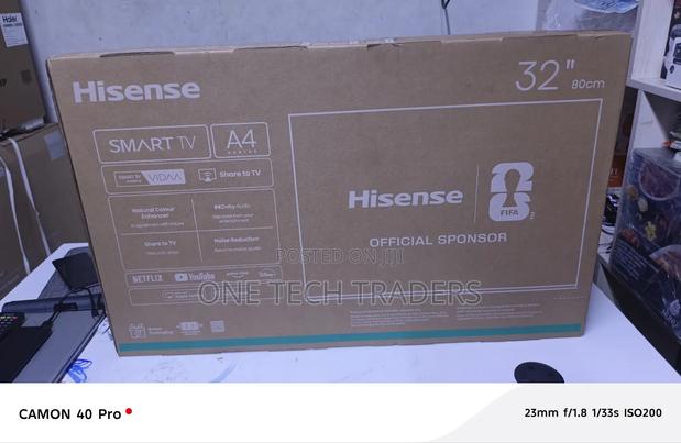 Hisense 32 Inches Smart TV A4 TV
