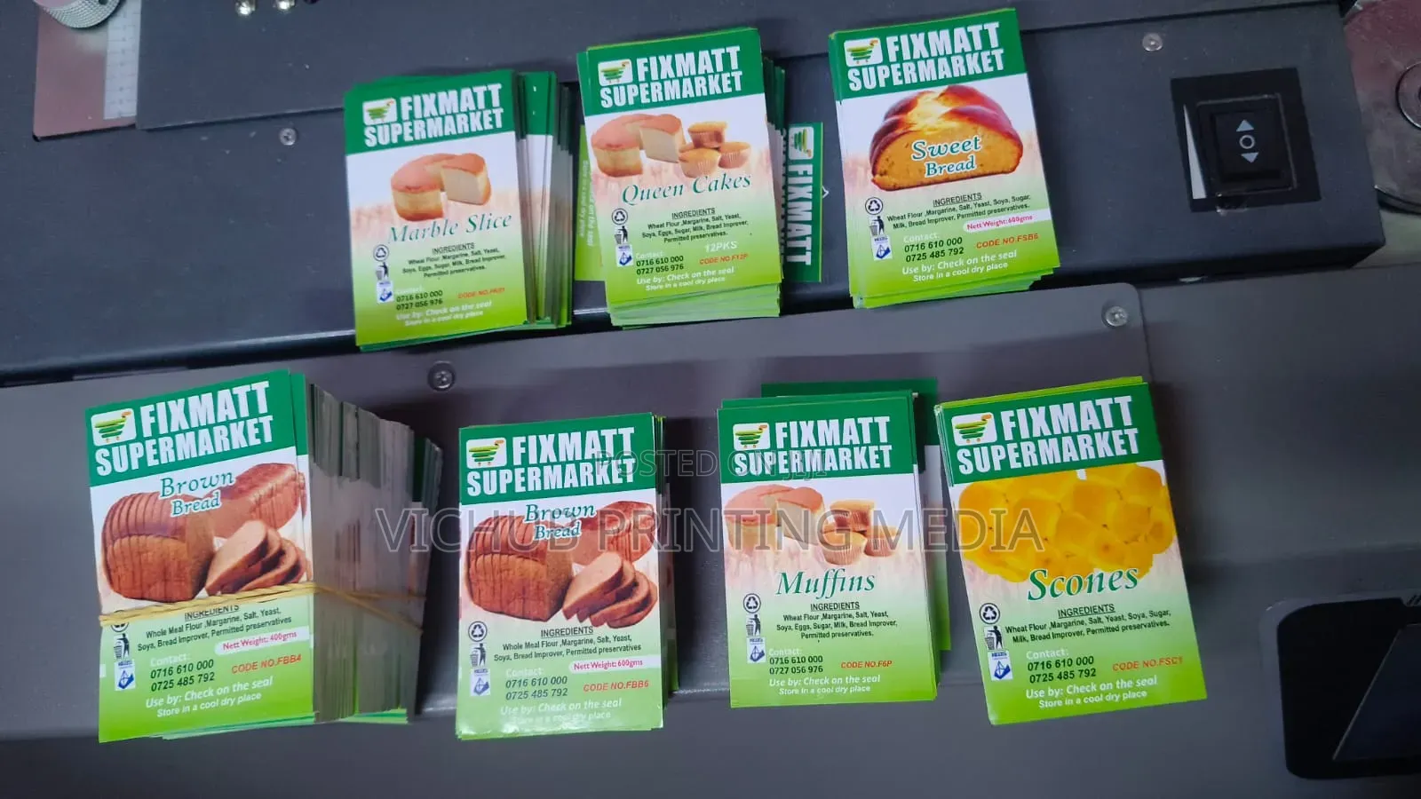 Product Labels Printing