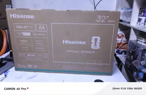 Hisense 32 Inch A4 Smart HD LED TV – WiFi, YouTube & Netflix
