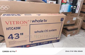 Vitron 43" Inch Whale Smart TV LED TV – Full HD
