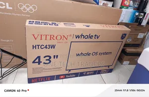 Vitron 43" Inch Whale Smart TV LED TV – Full HD