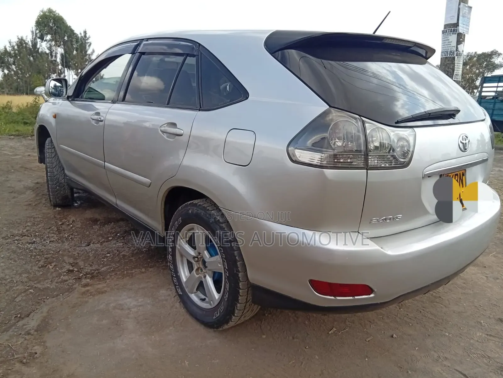 Toyota Harrier 2007 Silver