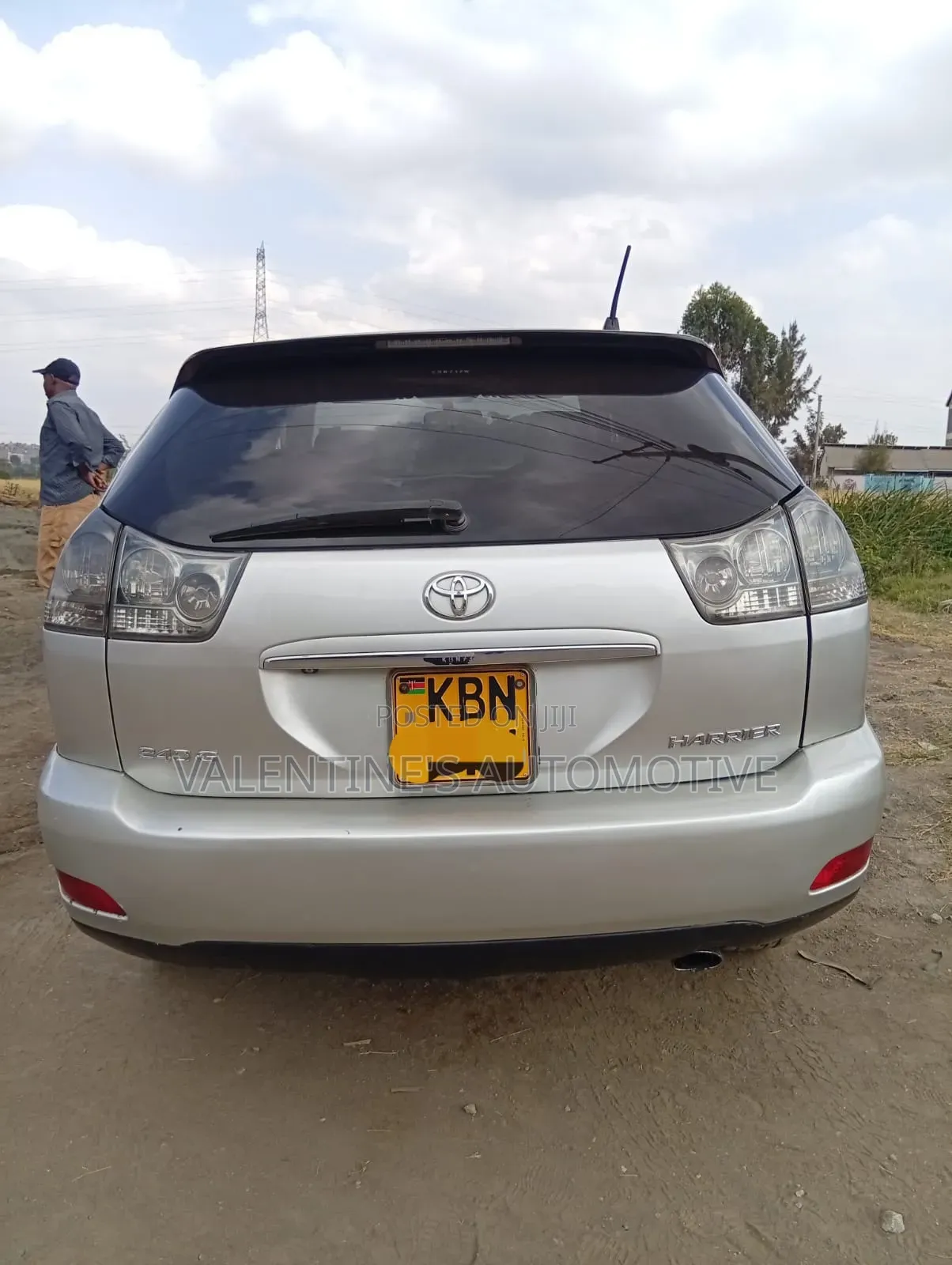 Toyota Harrier 2007 Silver