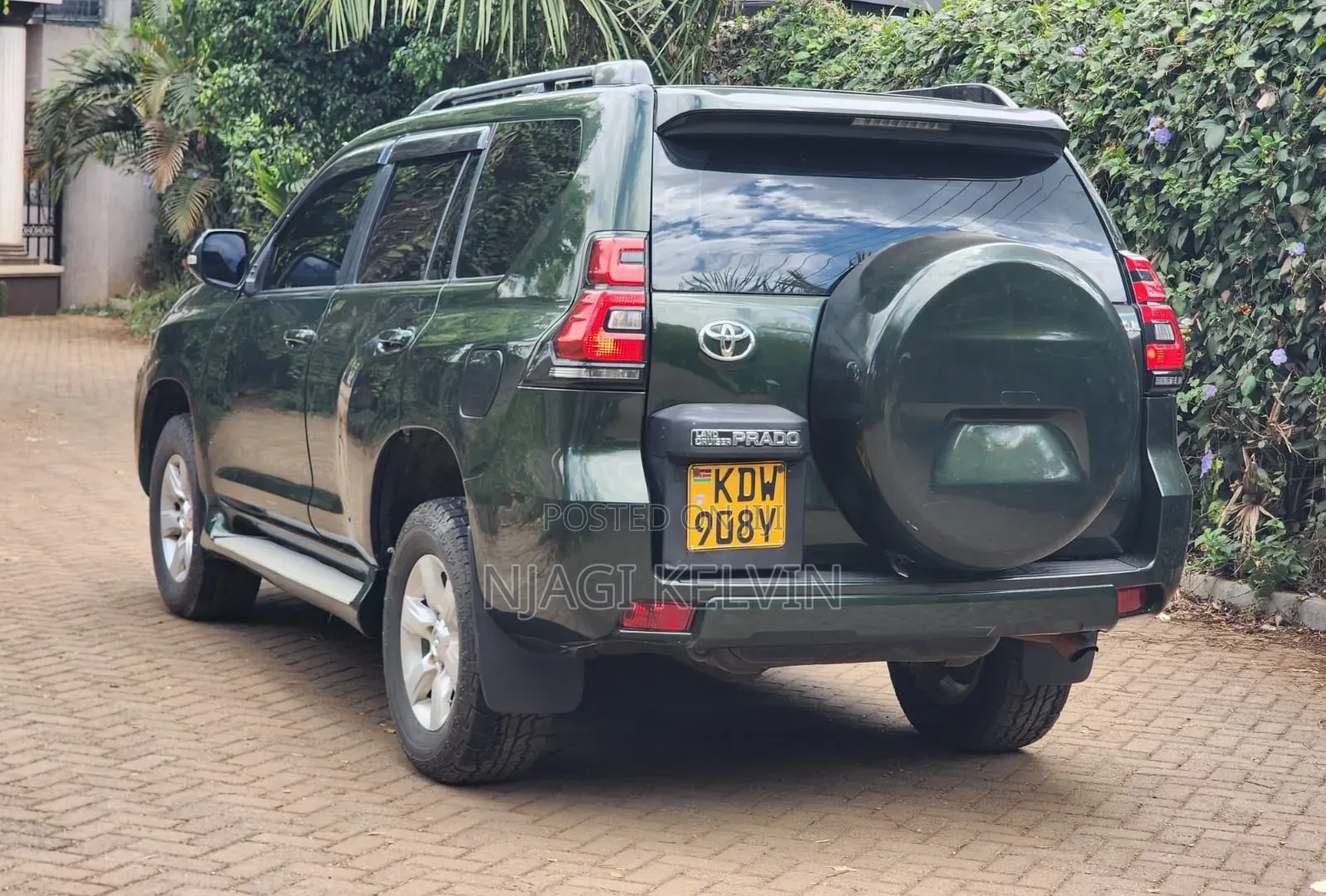 Toyota Land Cruiser Prado 3.0 D-4D (190 Hp) 7 seats 2014 Green