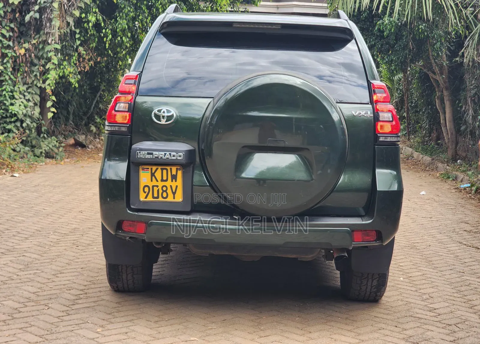 Toyota Land Cruiser Prado 3.0 D-4D (190 Hp) 7 seats 2014 Green