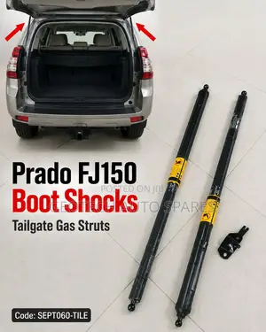 Toyota Prado FJ150 Boot Shocks Tailgate Gas Struts – Heavy Duty