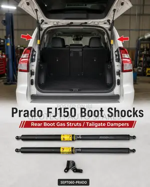 Toyota Prado FJ150 Boot Shocks Tailgate Gas Struts – Heavy Duty