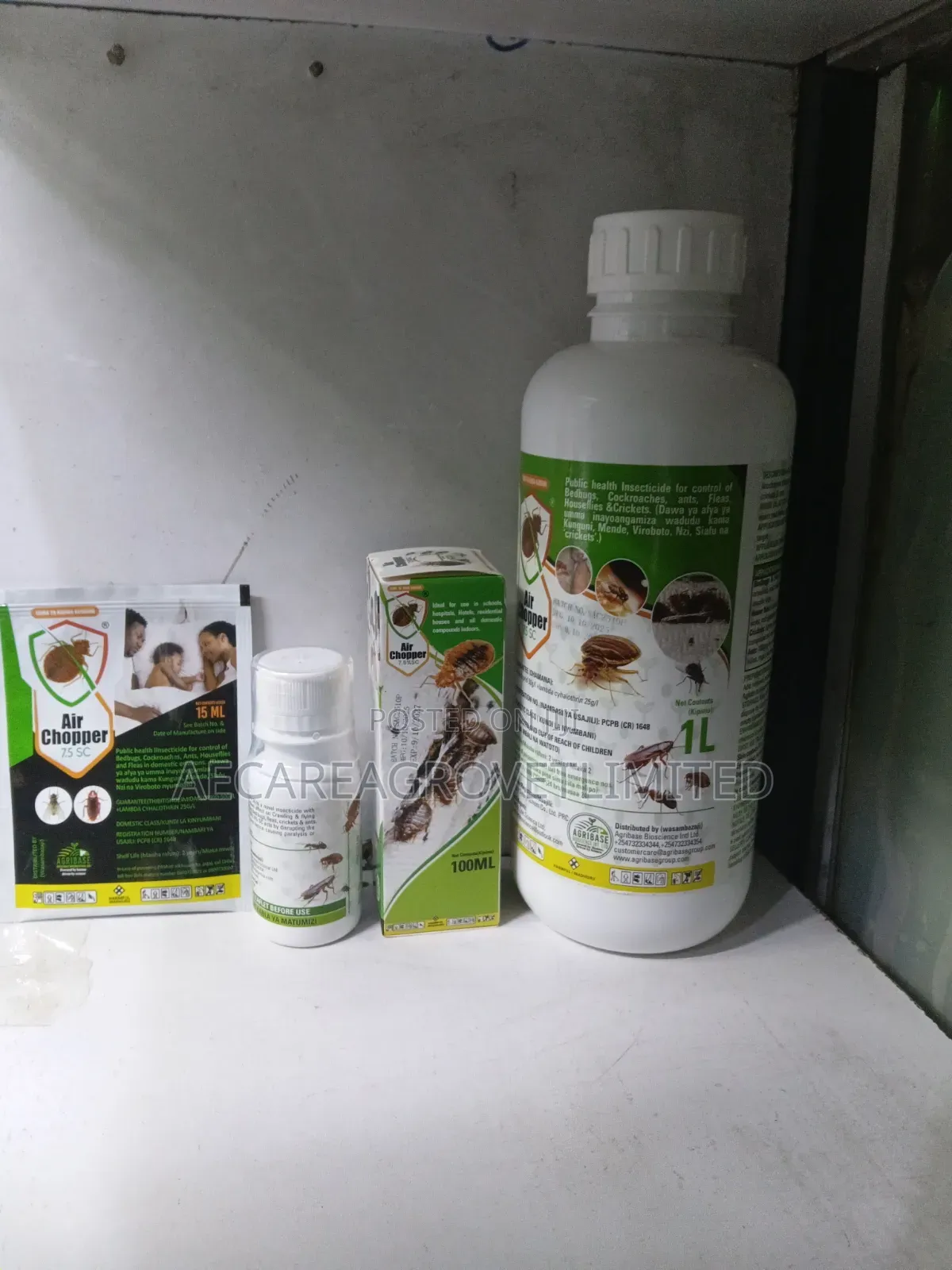 Air Chopper Pesticide 7.5sc 15ml, 45ml, 100ml, 1litre
