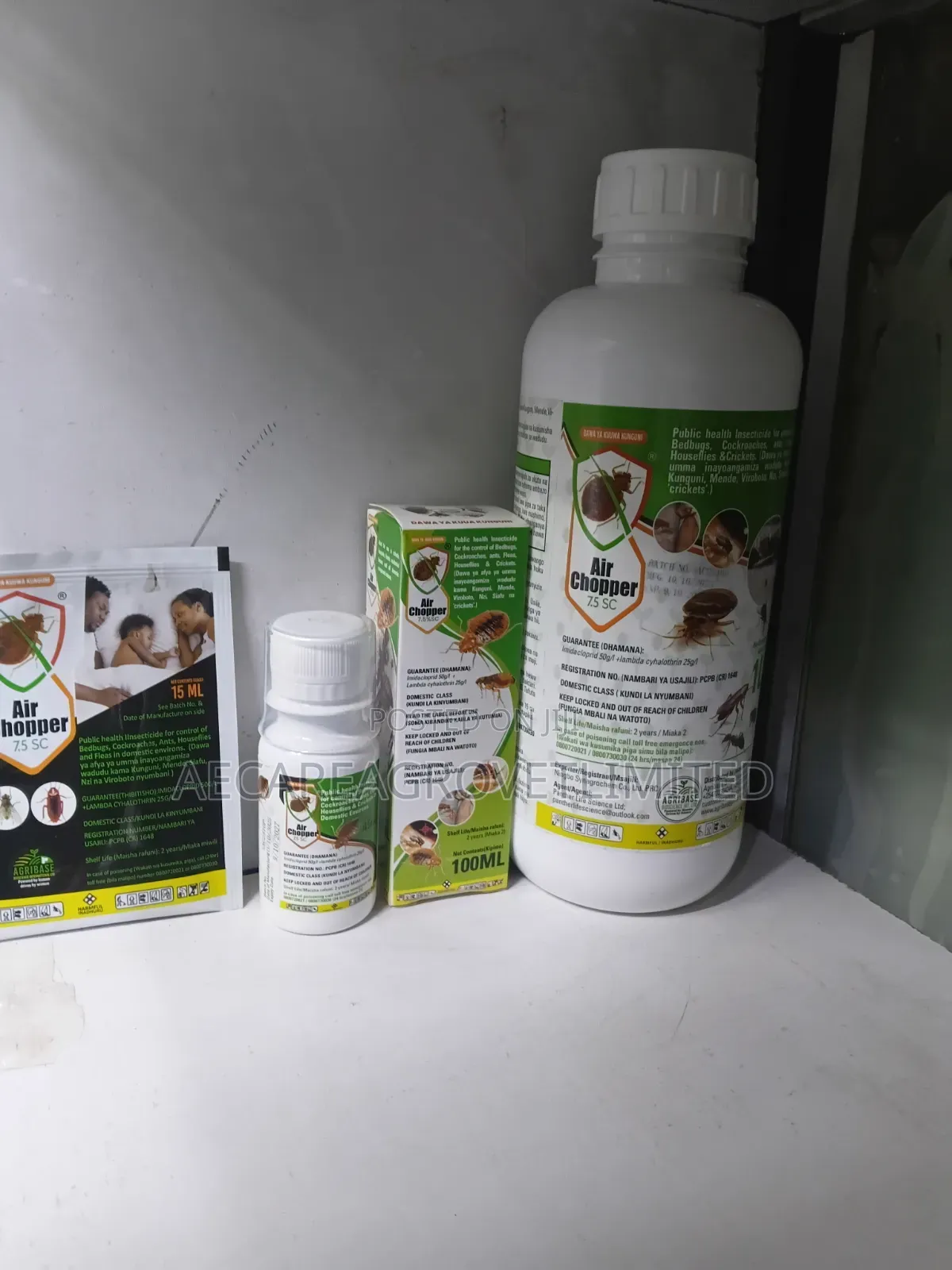 Air Chopper Pesticide 7.5sc 15ml, 45ml, 100ml, 1litre