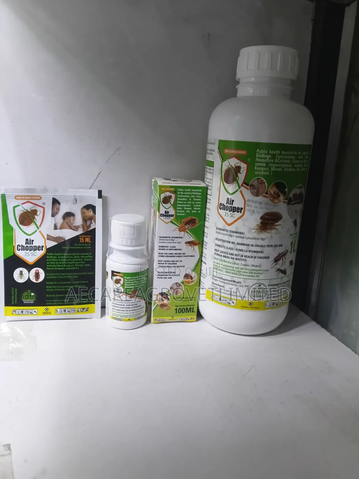 Air Chopper Pesticide 7.5sc 15ml, 45ml, 100ml, 1litre