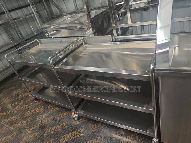 Food Trolley . Hospital Trolley