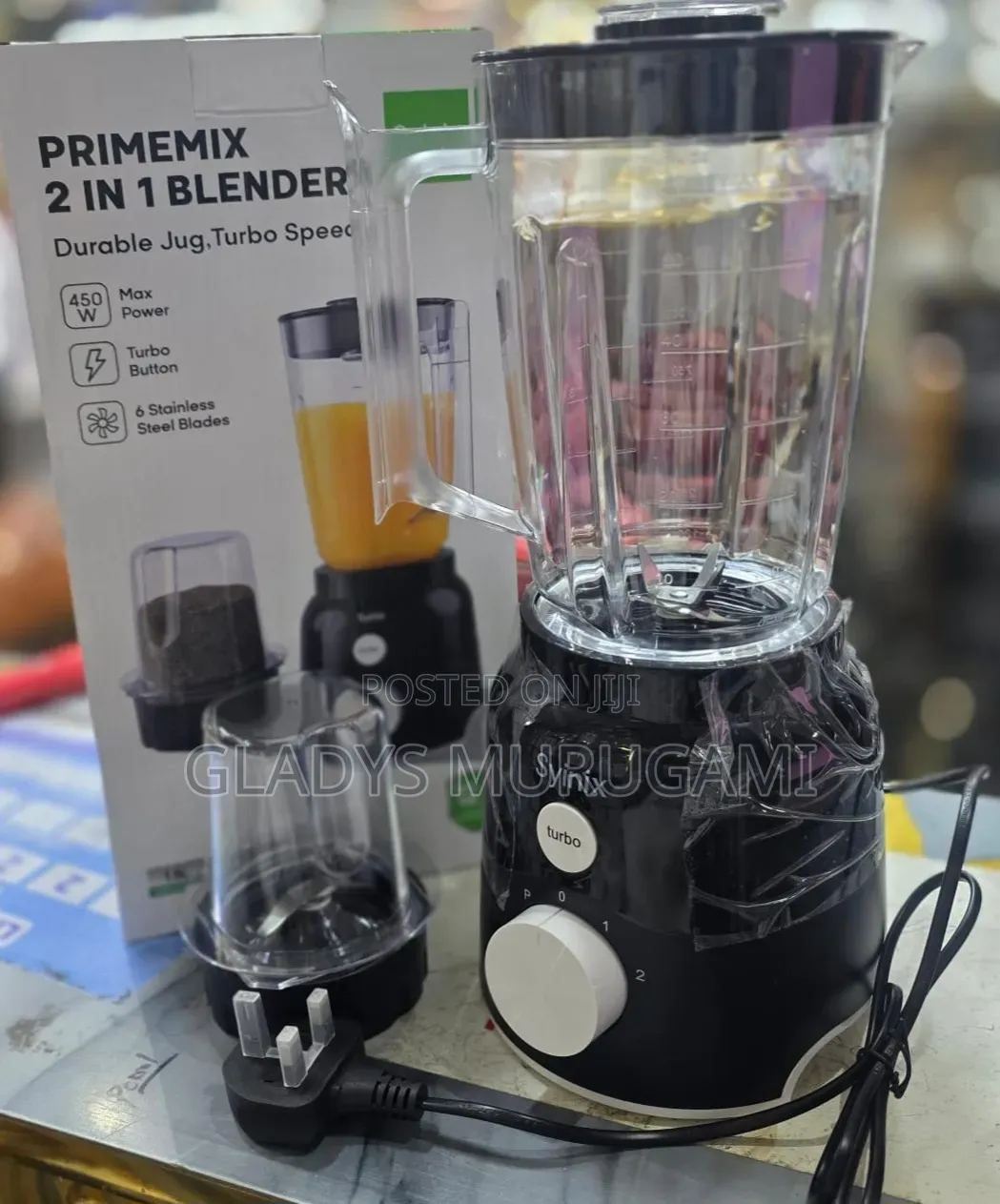2 in 1 Synix Blender