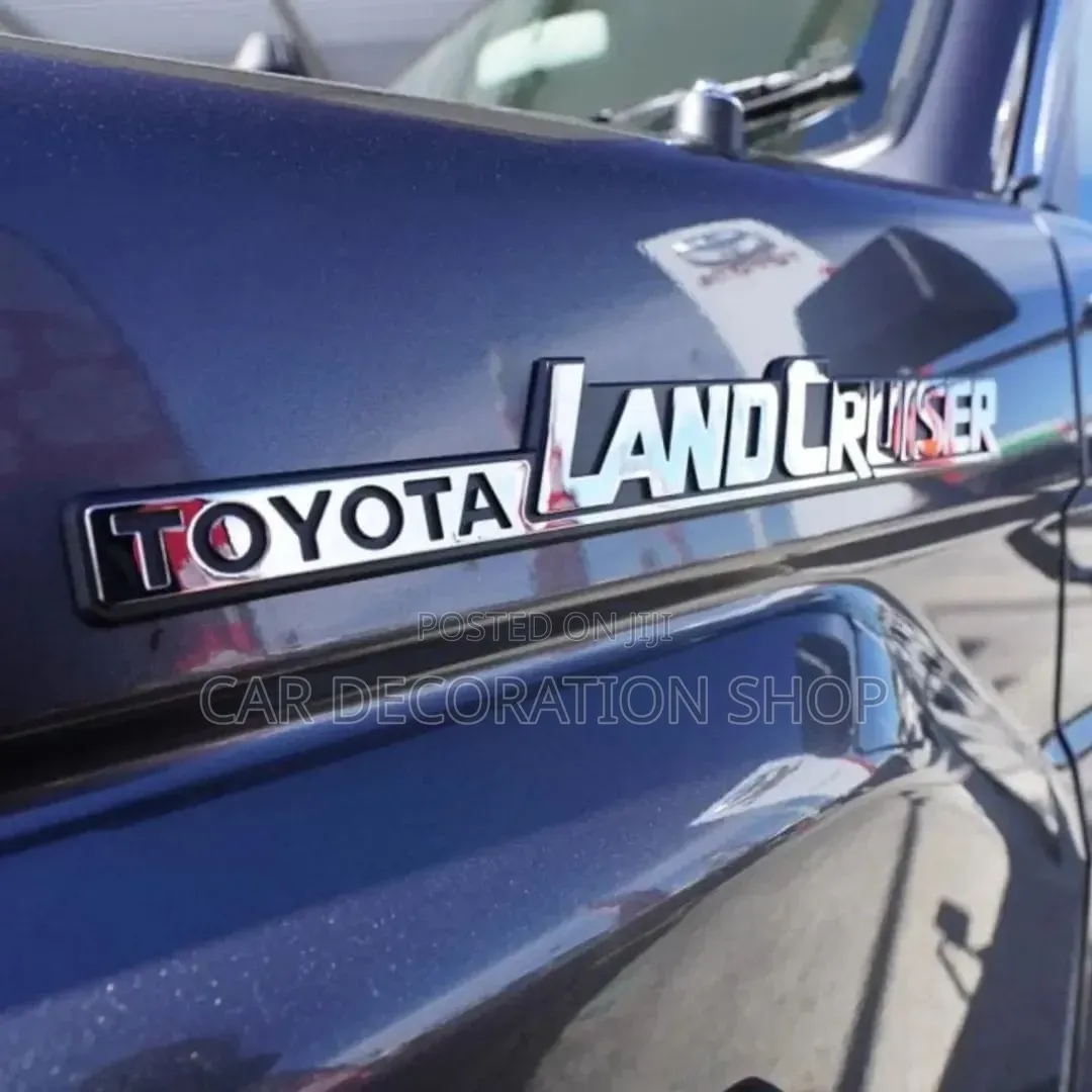 Toyota Land Cruiser Side Fender Badge Emblem