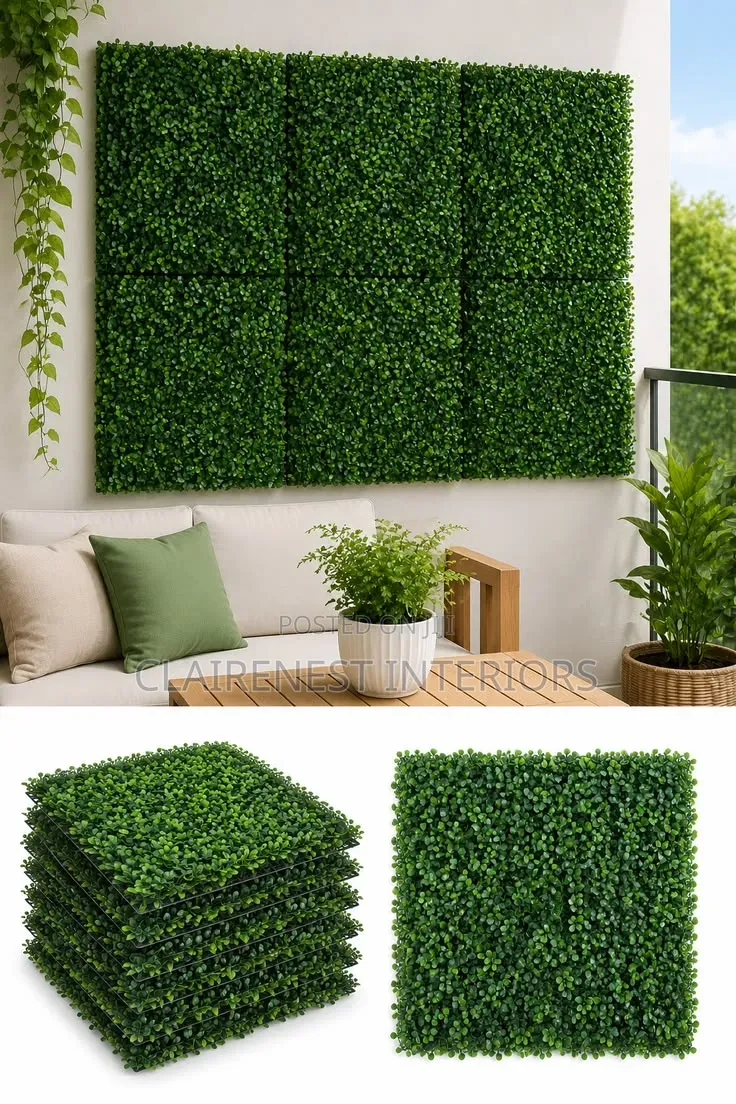 Perfect for Homes and Businesses Decoration Boxwood Hedge Panels