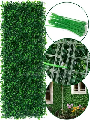 Bring Life to Plain Spaces With Artificial Boxwood Hedge Panels