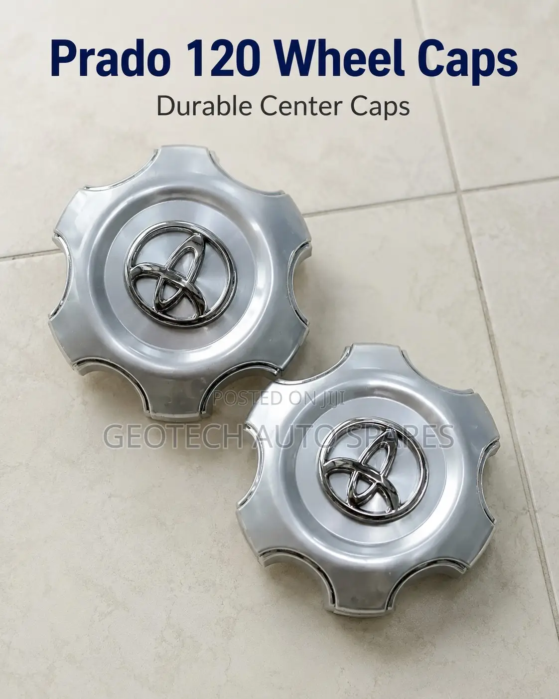 Toyota Prado 120 Wheel Caps Set – Centre Rim Cover Caps