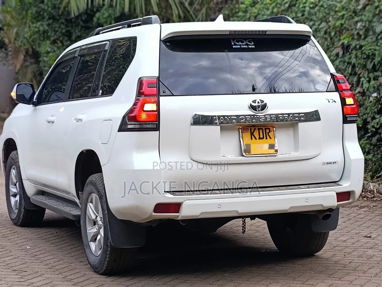 Toyota Land Cruiser Prado 2018 White