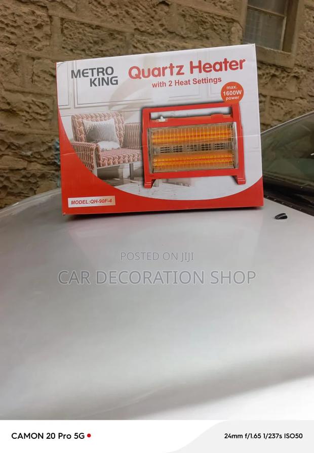 Quartz Heater With 2 Heat Settings 1600w - thumbnail 2