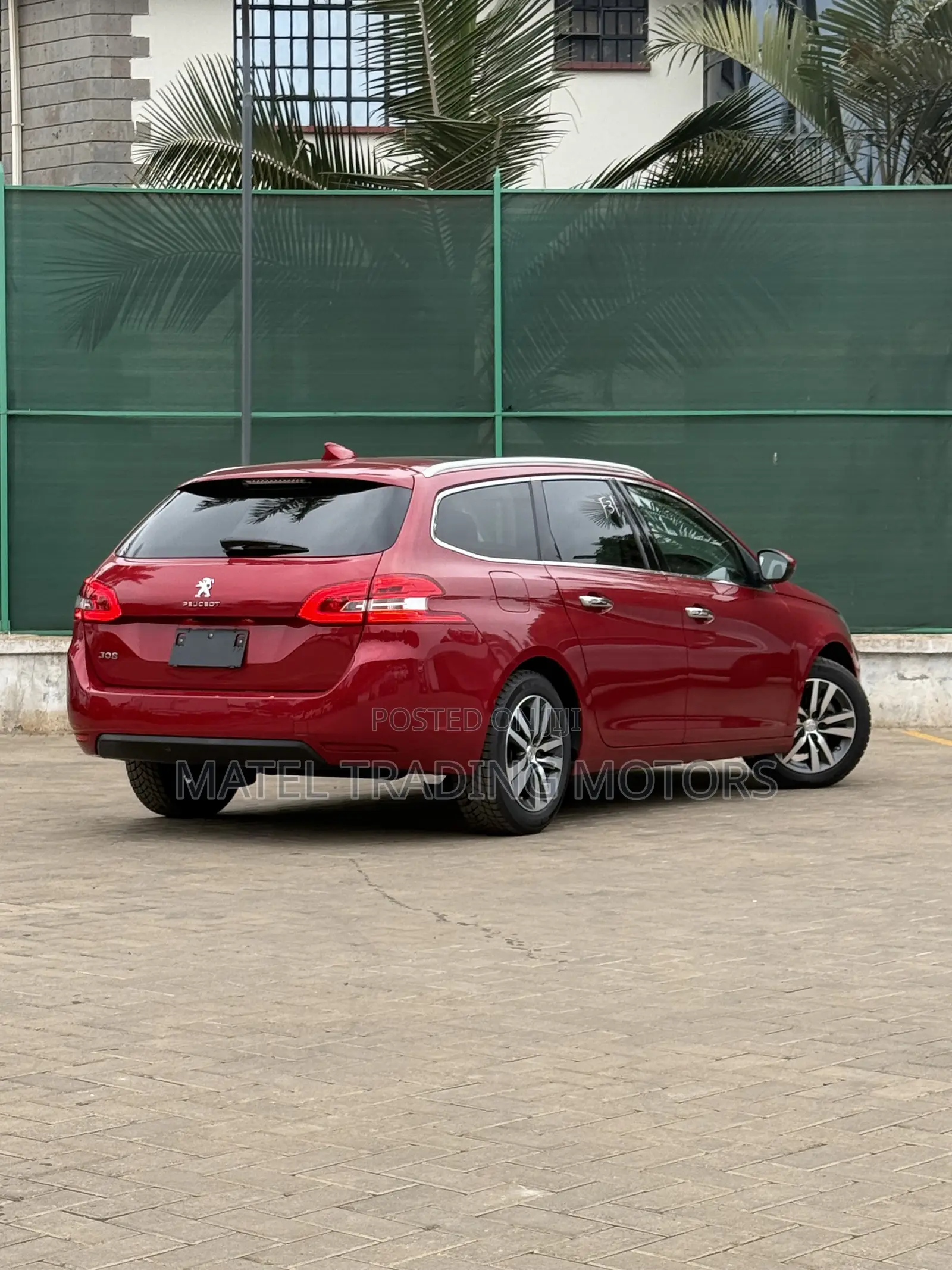 Peugeot 308 2019 Red