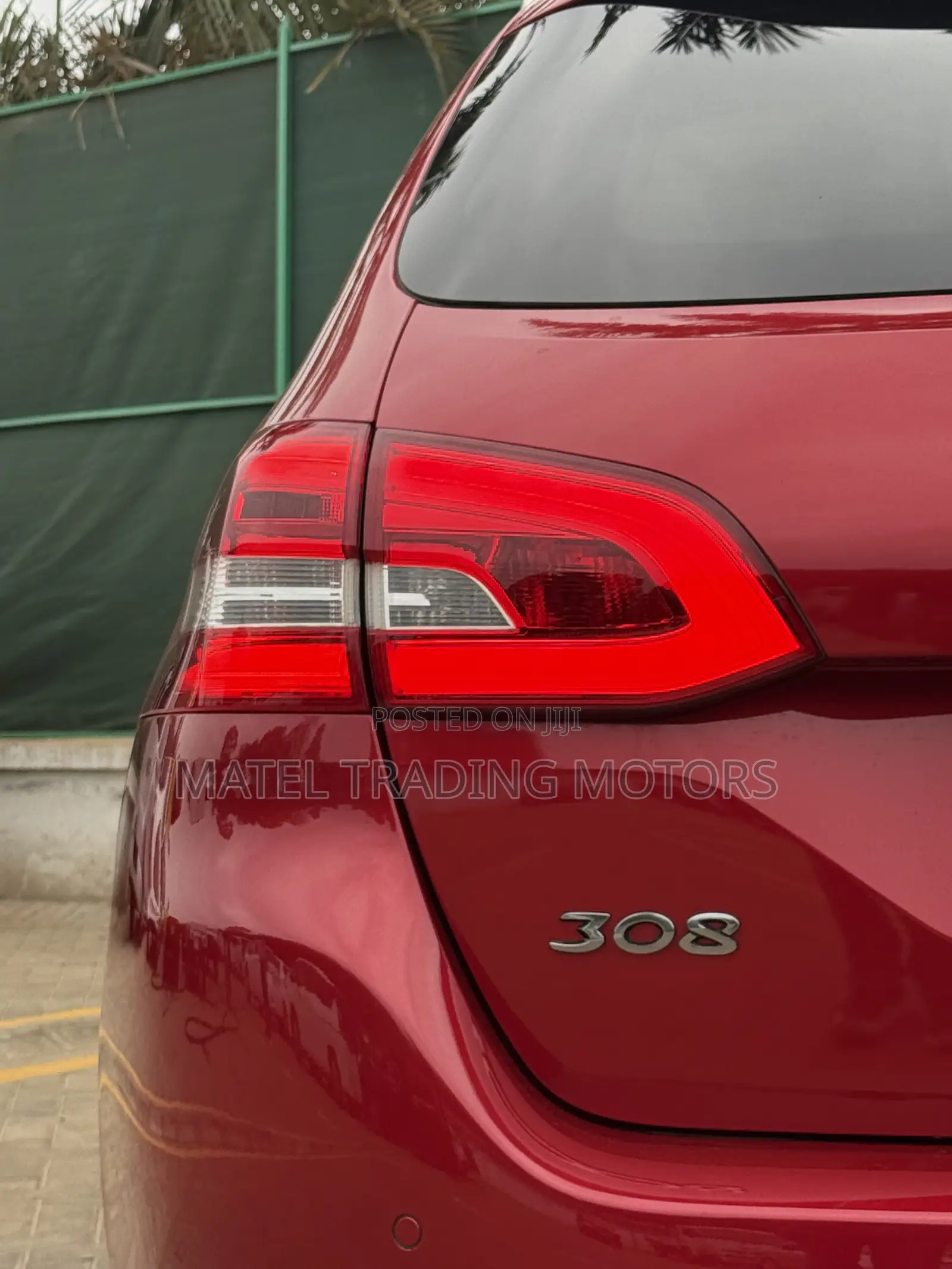 Peugeot 308 2019 Red